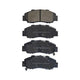 RDA GP MAX LOW METALLIC BRAKE PAD SET HONDA ROVER TOYOTA RDB1206