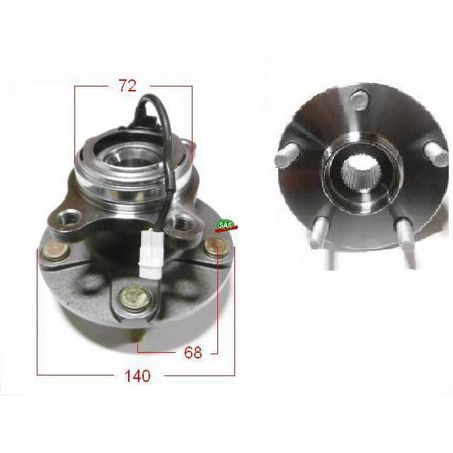 SAS AUTO PARTS HUB WH601