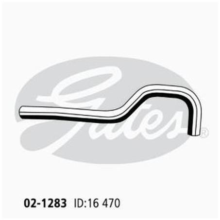 Gates Moulded Heater Hose 02-1283