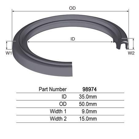 KELPRO OIL SEAL 98974
