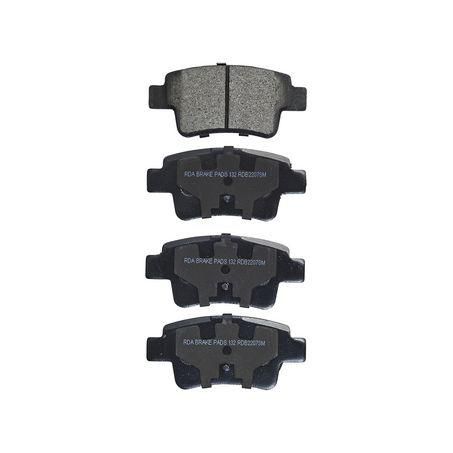 RDA BRAKES RDA GP Max General Purpose Low Metallic Brake Pad Set RDB2207