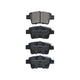 RDA BRAKES RDA GP Max General Purpose Low Metallic Brake Pad Set RDB2207