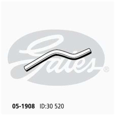 Gates Radiator Hose Upper 05-1908