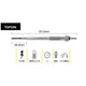 TRIDON GLOW PLUG 11.0V TGP096