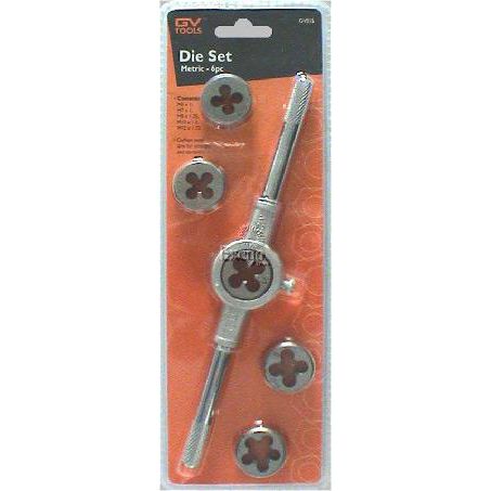 GV Tools 6 Piece Die Set Metric GV015