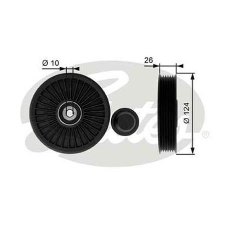 Gates Idler Pulley 36216