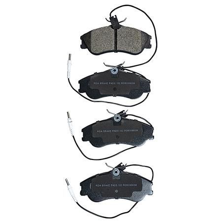 RDA BRAKES RDA GP Max General Purpose Low Metallic Brake Pad Set RDB2066
