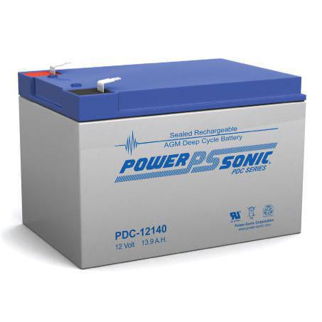 POWERSONIC AGM D/CYCLE 12V-13.9A/ PDC12140