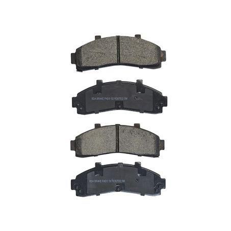 RDA BRAKES RDA GP Max General Purpose Low Metallic Brake Pad Set RDB7532