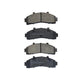 RDA BRAKES RDA GP Max General Purpose Low Metallic Brake Pad Set RDB7532