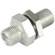 Atco Steel Fitting # 6 MIOR - Bulkhead #6 Straight STX3000