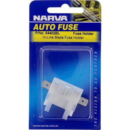 Narva Fuse Holder In Line - Standard Blade 30A 1Pce