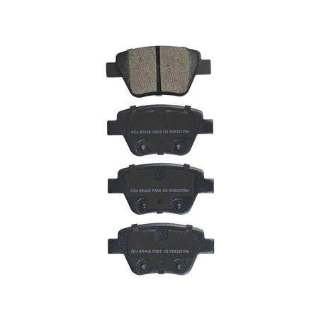 RDA GP Max Low Metallic Brake Pad Set RDB2253