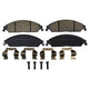 RDA GP MAX LOW METALLIC BRAKE PAD SET FORD FPV RDB1473