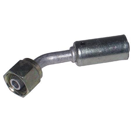 Atco Aluminium Fitting # 6 FOR - Beadlock #6 45° BLX1311