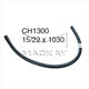 MACKAY HEATER HOSE - FORD FALCON XC-XE I6/V8 OHV -84 CH1300