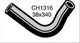 MACKAY RADIATOR HOSE UPPER CH1316