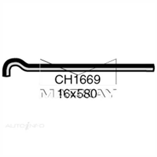 MACKAY Heater Hose  - FORD FALCON XE - 4.1L I6  PETROL - Manual & Auto