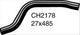 MACKAY HYUNDAI RADIATOR HOSE UPPER CH2178