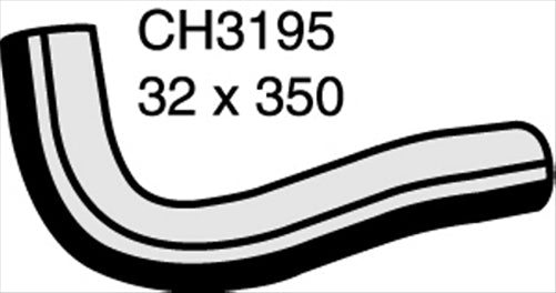 MACKAY Radiator Upper Hose NISSAN SKYLINE R33 - 2.5L CH3195