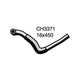 HEATER HOSE FORD/MAZDA WLAT DIESEL 12V CH3371