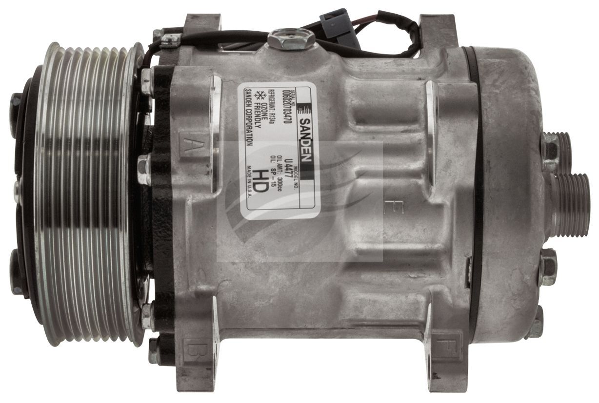 JAYAIR COMPRESSOR FREIGHTLINER FL80 SD7H15 12V 119MM PV8 MD HEAD CM4734