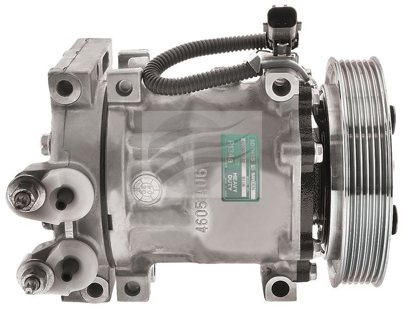 SANDEN COMPRESSOR JEEP CHEROKEE KJ 9/01- SD7H15 6PV 143MM GYA VPAD CM8639