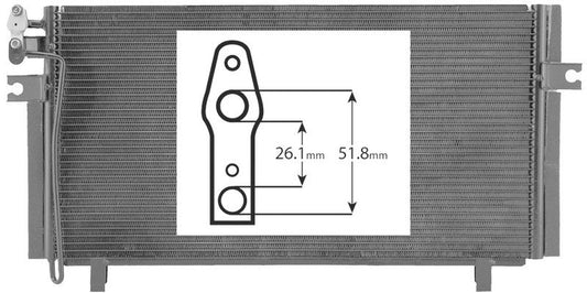 JAYAIR CONDENSER NISSAN 200SX S14&gt;98 USE DATE AS GUIDE ONLY CN5049
