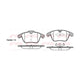 Remsa HPT Brake Pad Set - 1219 00