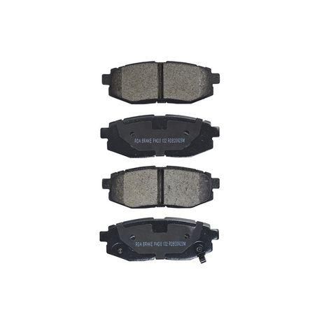RDA GP MAX LOW METALLIC BRAKE PAD SET SUBARU TOYOTA RDB2092
