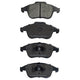 RDA BRAKES RDA GP Max General Purpose Low Metallic Brake Pad Set RDB2362