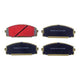RDA EXTREME HEAVY DUTY BRAKE PAD SET TOYOTA RDX1328SM