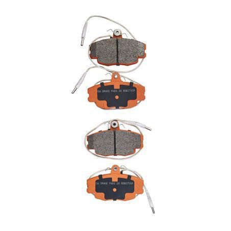 RDA BRAKES RDA GP Max General Purpose Low Metallic Brake Pad Set RDB270