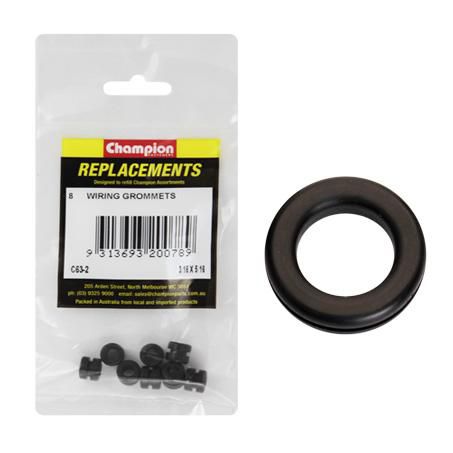 CHAMPION AUTO PARTS 3/16X5/16 Wiring Grommets Replacement Pack C63-2