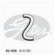 Gates Radiator Hose Upper 05-1636