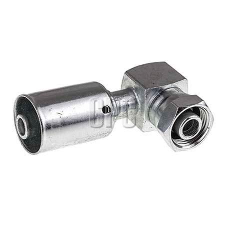 OEX Steel Fitting # 8 FOR - Beadlock Short Drop #8 90