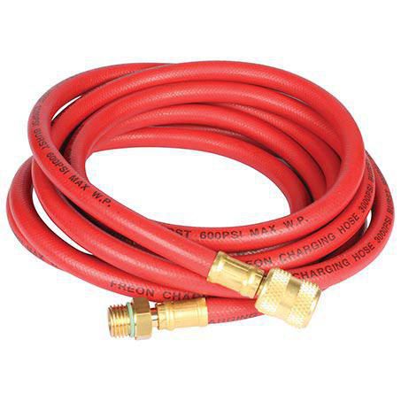 OEX Charging Hose 390inch Red R134a