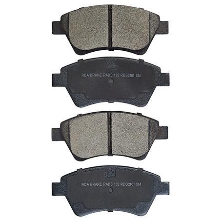 RDA BRAKES RDA GP Max General Purpose Low Metallic Brake Pad Set RDB2101