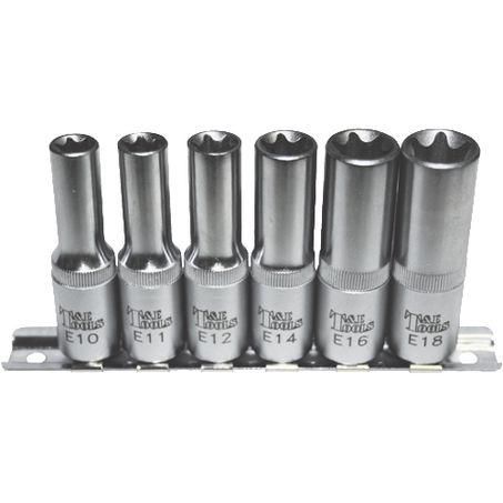 T & E TOOLS T&E 3/8in Dr Deep E-series Female Torx E0603