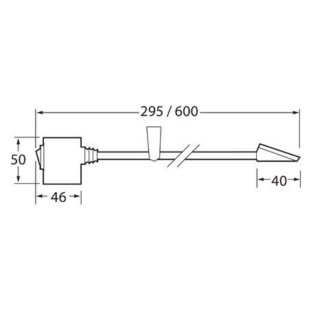 HELLA Map Reading Light Halogen 12V Surface Mount 2633