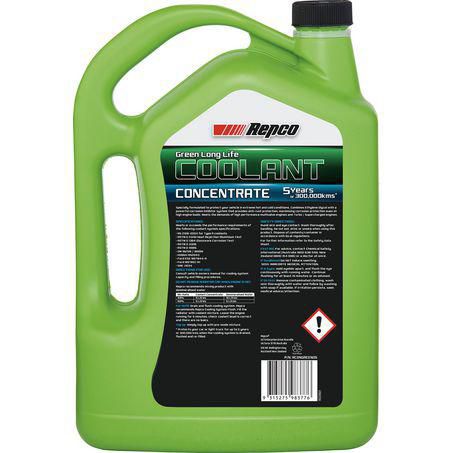 Repco Green Coolant Concentrate 5L RCONGREEN05