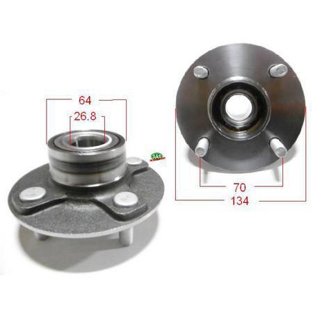 SAS AUTO PARTS SAS Wheel Hub HA5046