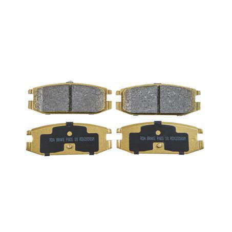 RDA Brakes Extreme Heavy Duty Brake Pad Set RDX2058SM