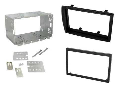 Metra 95-9217B Black Double DIN Dash Kit with Cage | 2006-2012 Fiat Ducato 250
