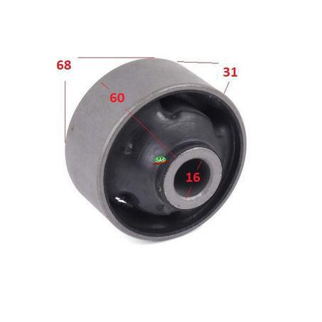 SAS AUTO PARTS SAS Front Lower Arm Rear Bush BU292