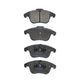 RDA GP MAX LOW METALLIC BRAKE PAD SET FORD JAGUAR LAND ROVER RDB2038