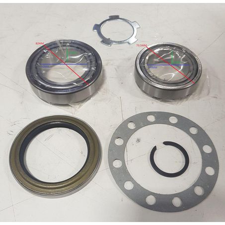 SAS AUTO PARTS WHEEL BEARING KIT PFI-PWK1951