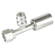 Atco Steel Fitting # 6 FOR - Beadlock #6 Straight With R134a Port SBX1301-3