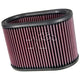 K&N Air Filter Oval Air Filter E-3491