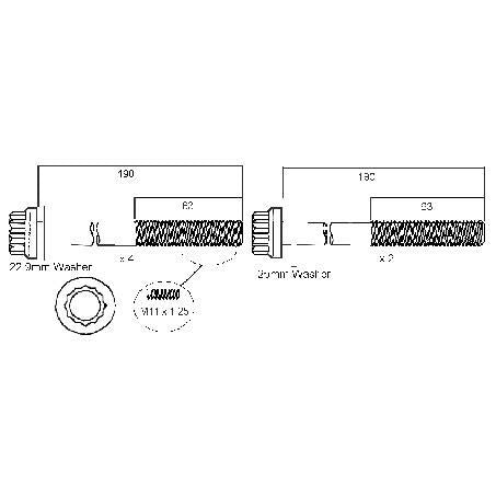 PERMASEAL Cylinder Head Bolt Set